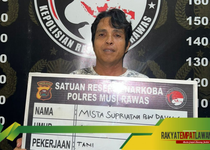 Warga Muratara Ditangkap Satnarkoba Polres Musi Rawas, Terjaring Razia, Berkendara Bawa Sabu Serta Alat Isap
