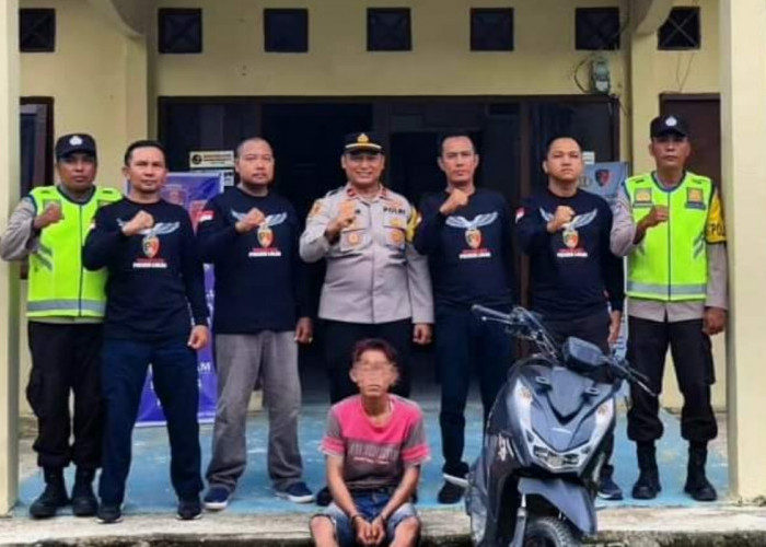 Tim Elang Kelabu Berhasil Ungkap Kasus Pencurian Sepeda Motor, Pelaku Ditangkap di Purwa Agung