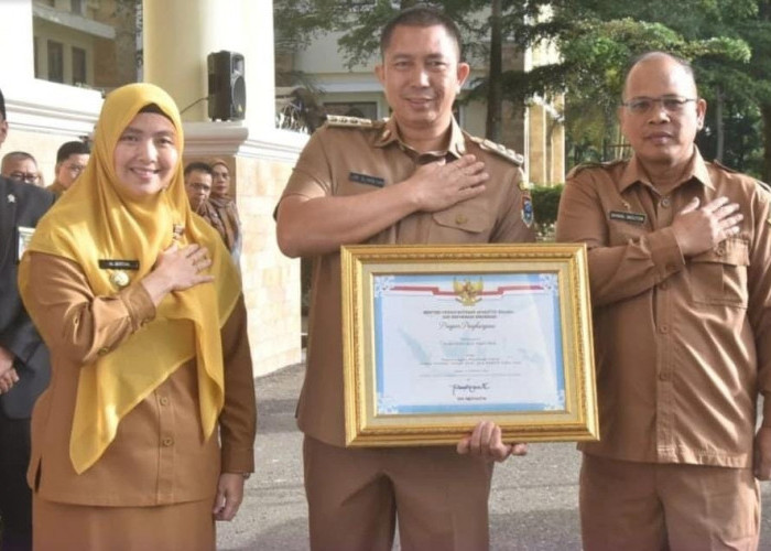 Peringati Hari Lahir Pancasila dan Hari Lingkungan Hidup, Pemkot Pagar Alam Gelar Upacara Gabungan