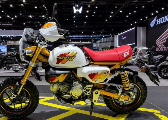 Honda Monkey EX Custom Edition Meluncur, Tampil Garang dengan Gaya Enduro ala BAJA