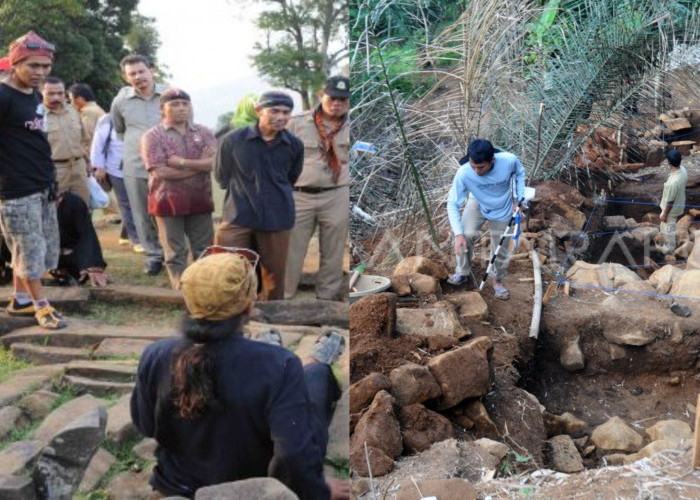 WOW, Penemuan Struktur Bangunan Purbakala di Gunung Padang: Tinggi 3 kali dan Besar 10 kali lipat Candi Borobu
