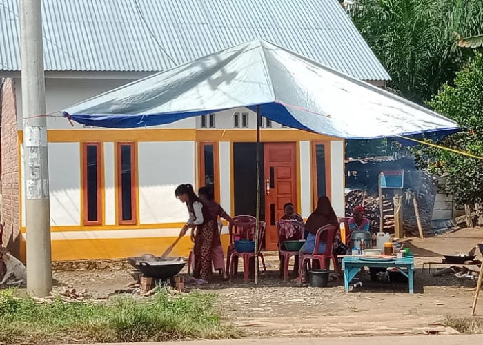 Adat Gotong Royong Sangat Terjaga di Desa Ini