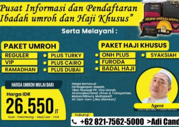 Kabar Gembira, Holiday Angkasa Wisata Hadir di Empat Lawang, Tawarkan Paket Umroh dan Haji Plus 