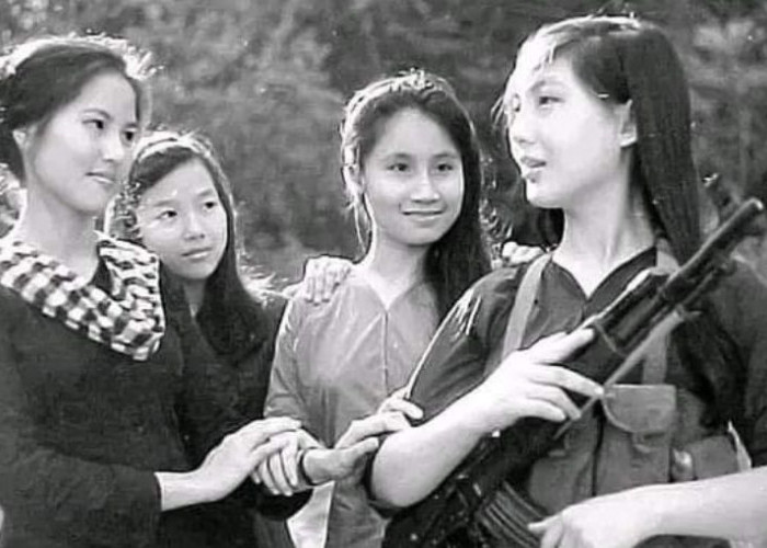 Pejuang  Vietcong, Kehadiran Wanita Cantik Angkat Sejata  di Tengah Perang Vietnam