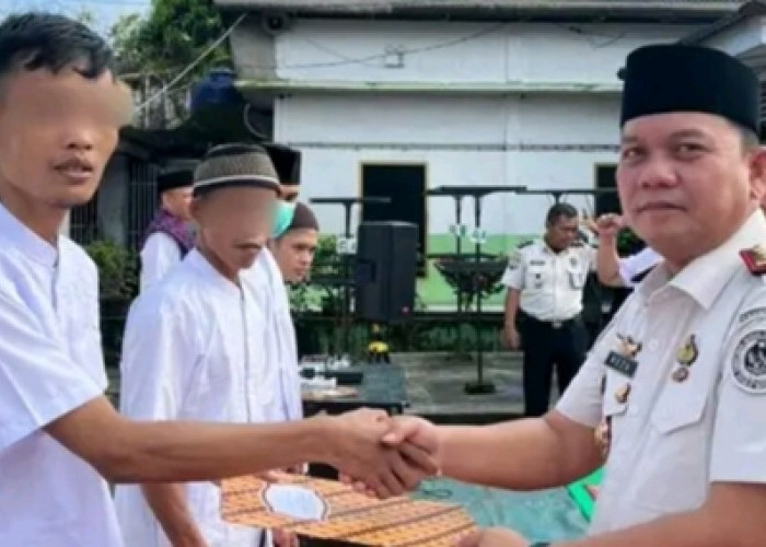 Sholat Idul Fitri 1447 H di Lapas Empat Lawang Khidmat, Warga Binaan Terima Remisi sebagai Hadiah Lebaran