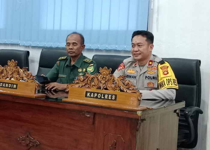 Kapolres Lahat Hadiri Sertijab Bupati Lahat, Tegaskan Dukungan untuk Pemerintahan Baru