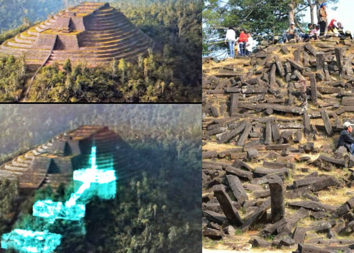 Mengungkap Rahasia dan Sejarah Gunung Padang, Temuan Arkeolog Terowongan Ruang dan Pilar yang Menarik