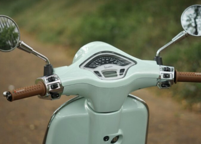 Itamoto Luncurkan HandGrip Dots untuk Vespa, Scomadi, dan Lambretta, Anti Lengket di Iklim Tropis