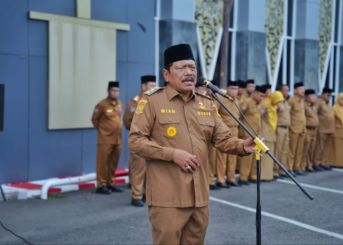 Pimpin Apel Bersama ASN, Wagub Mian Tekankan Pentingnya Attitude dan Kinerja untuk Rakyat