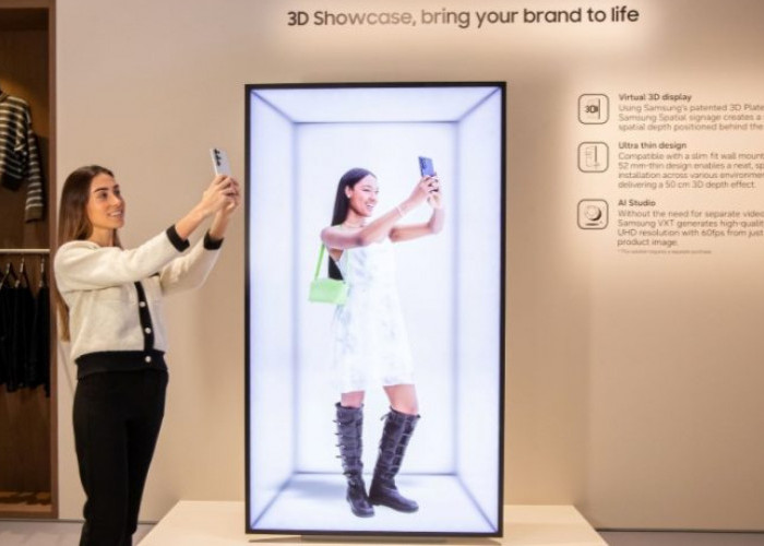 Samsung Guncang ISE 2026 Barcelona, Luncurkan Spatial Signage 3D Tanpa Kacamata Berbasis AI