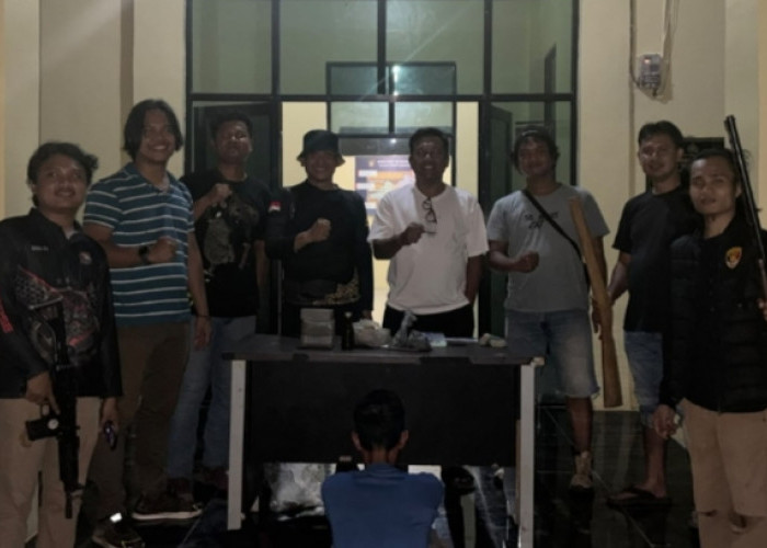 Sat Reskrim Polres Empat Lawang Ungkap Kepemilikan Senpi Rakitan dan Bahan Peledak Ilegal, Pemilik Diamankan