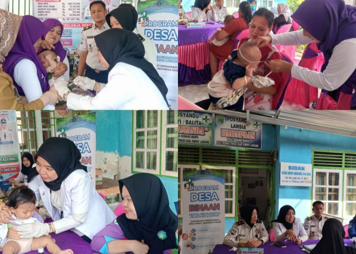 Lapas Empat Lawang Gelar Program Desa Hebat, Warga Kemang Manis Dapat Layanan Kesehatan Gratis