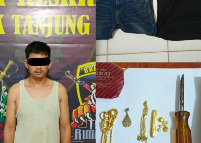 Polsek Tanjung Batu Ungkap Kasus Pencurian Perhiasan Emas, Pelaku Ditangkap dalam Hitungan Jam