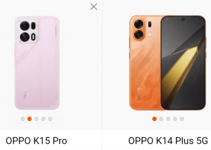 Adu Spesifikasi OPPO K15 Pro vs OPPO K14 Plus 5G, Mana Lebih Unggul untuk Gaming dan Baterai?