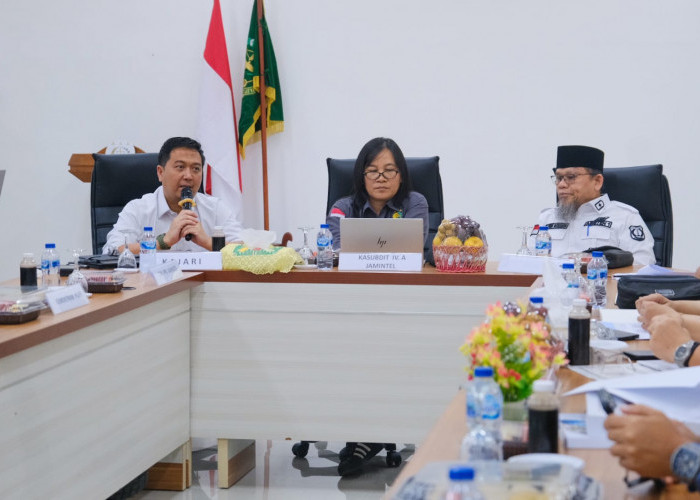 Pemkab Muba dan Kejari Bahas Penyelesaian AGHT Jalan Tol Trans Sumatera