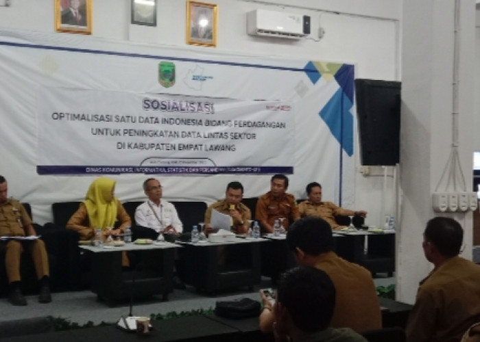 Pemkab Empat Lawang Sosialisasikan Optimalisasi Satu Data Indonesia Bidang Perdagangan