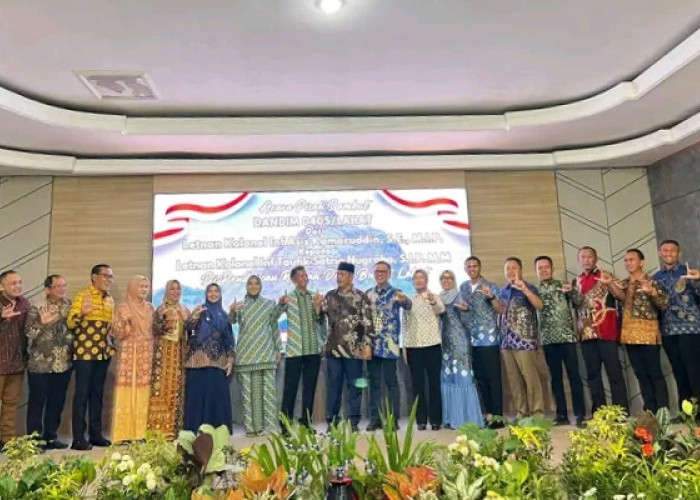 Bupati Empat Lawang Hadiri Pisah Sambut Dandim 0405 Lahat, Tegaskan Komitmen Sinergitas TNI dan Pemda