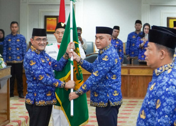 Ketua KORPRI Sumsel Kukuhkan PAW Dewan Pengurus KORPRI Kota Palembang Masa Bakti 2022-2027