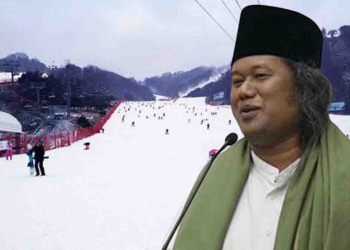 Keajaiban Gus Muafiq: Berani Menantang Dingin Gunung Salju Tanpa Baju di Korea