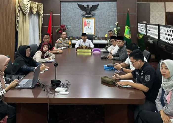 Pj Bupati Empat Lawang Ikuti Rakor Daring Terkait Pilkada Ulang dan PSU 2024