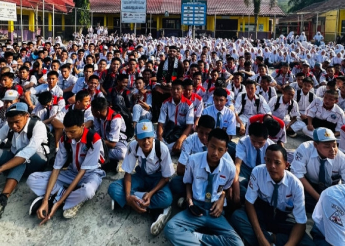 Peduli Palestina, SMKN 1 Empat Lawang Gelar Safari Dakwah