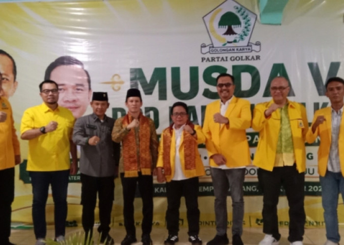 Musda Ke V Golkar Empat Lawang Digelar, Target raih kursi pimpinan