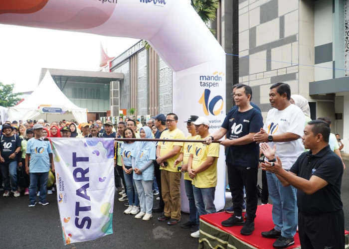 Bank Mandiri Taspen Rayakan HUT ke-10, Pj Gubernur Sumsel Apresiasi Kontribusi Ekonomi