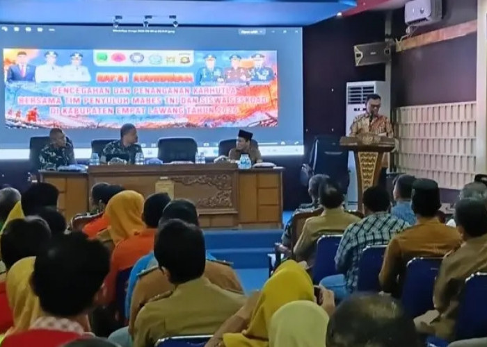 Empat Lawang Siaga Karhutla, Joncik Tegaskan Empat Lawang Tak Boleh Lengah Hadapi Karhutla