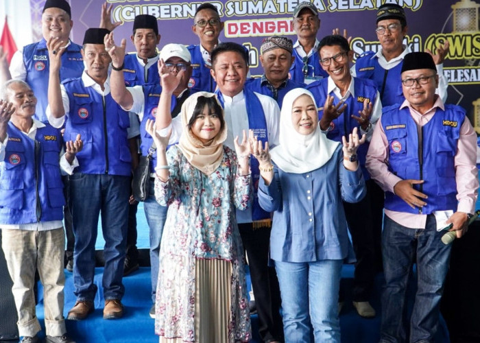 Gubernur Herman Deru Hadiri Safari Ramadhan di Simpang Sungki, Janji Terus Bangun Sumsel!