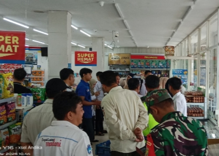 Sidak Ritel Modern di Tebing Tinggi Empat Lawang, Tim Gabungan Pastikan Isu Telur Palsu Hanya Hoaks