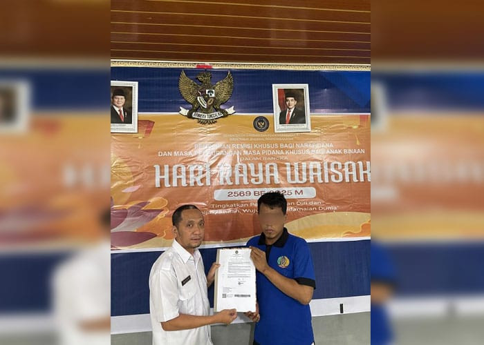 Warga Binaan Lapas Sekayu Terima Remisi Waisak, Diharapkan Jadi Motivasi Perbaikan Diri