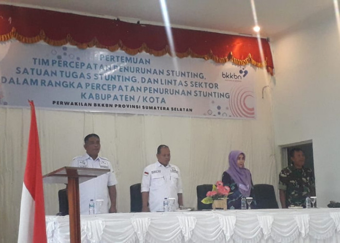 Turunkan Angka Stunting, Pemkot Pagaralam Lakukan Rapat Koordinasi Tim PPSST Stunting