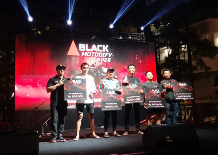 Vario Gen 3 Vietnam Style Sabet Gelar Champ Non Pro, Geser Dominasi Skutik Maxi di Black Motodify 2026