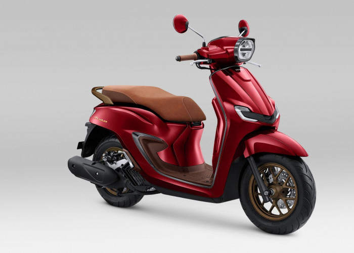 Makin Elegan dan Retro! Honda Stylo 160 Tampil Memikat dengan Warna Burgundy Eksklusif
