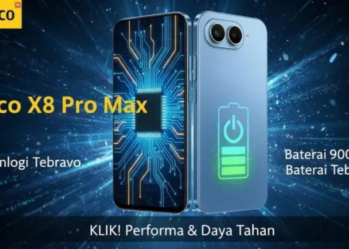 Poco X8 Pro Max Jadi Sorotan: Baterai 9.000 mAh dan Chipset Gahar Siap Guncang Pasar
