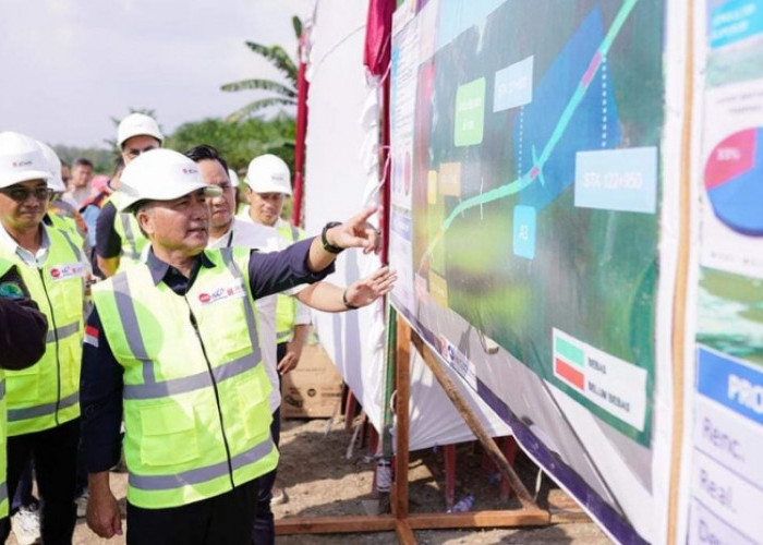 Jalan Tol Bayung Lencir-Tempino Seksi 1 Targetkan Pertengahan 2024 Rampung