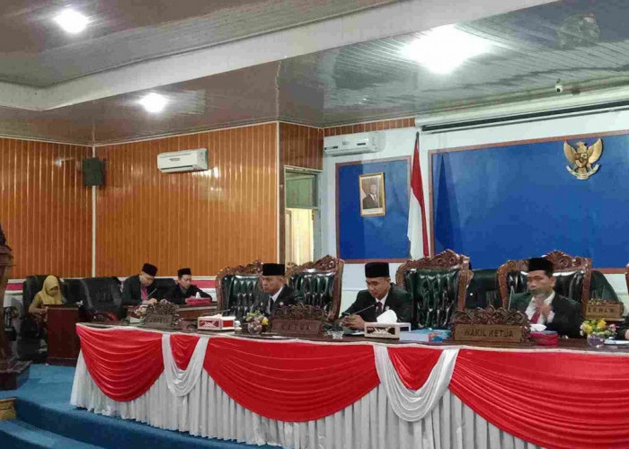 DPRD Empat Lawang Gelar Rapat Paripurna Pembahasan LKPJ 2024