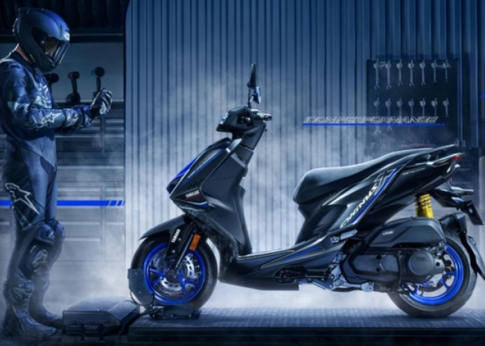 Yamaha Cygnus X Special Edition Meluncur, Skutik Bergaya YZF-R1M Ini Cuma Dibuat 800 Unit