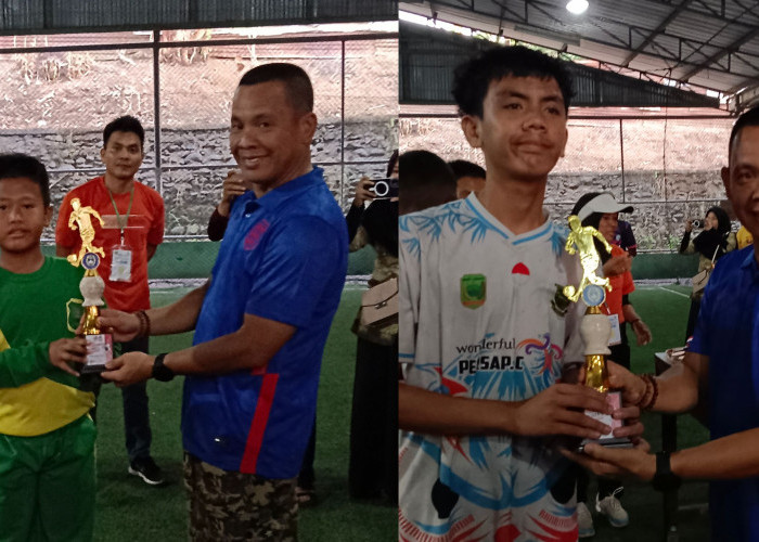 SDIT dan SMP 1 Juara Pertama Turnamen Futsal Pelajar Empat Lawang, Ini Daftar Pemain Terbaiknya!