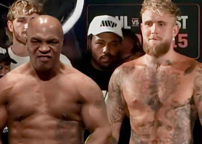 Duel Usai, Mike Tyson dan Jake Paul Langsung Terkena Larangan Bertinju