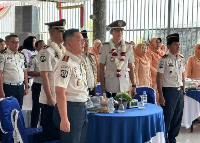 Pisah Sambut Kalapas Lahat, Kalapas Empat Lawang Perkuat Sinergi Pemasyarakatan