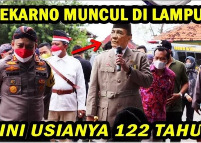 Misteri Keberadaan Soekarno Mencuat, Beredar Dimedsos, Proklamator Masih Hidup di Lampung?