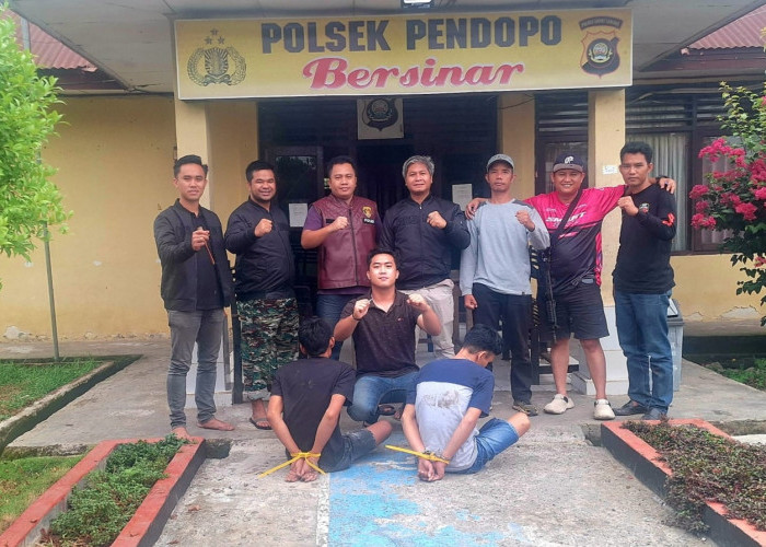 Dua Terduga Pelaku Curanmor di Pendopo Diamankan Polisi, Motor Dijual Rp4,6 Juta