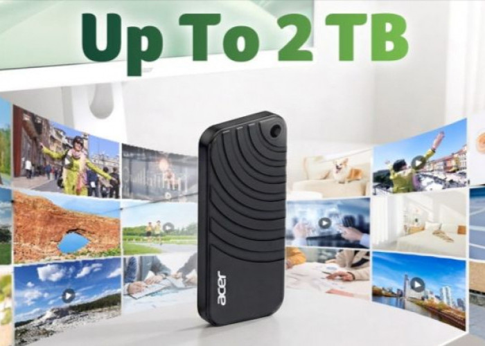Acer PA100 Portable SSD Hadir dengan Kapasitas hingga 2 TB, Transfer File Makin Ngebut