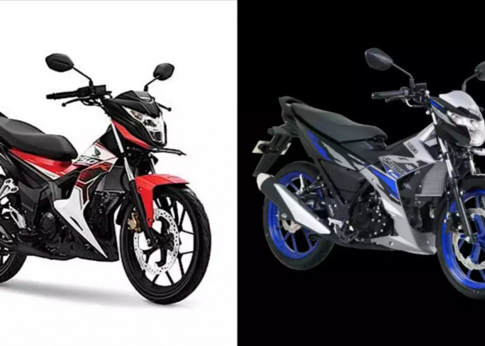 Adu Kencang Motor Ayam Jago! Honda Sonic 150R Lebih Murah, Suzuki Satria F150 Unggul Tenaga