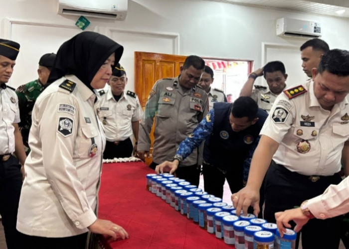 Lapas Empat Lawang dan BNNK Perkuat P4GN, Tes Urine Digelar Libatkan APH