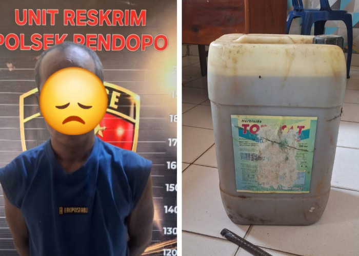 Jejak Pelarian Berakhir di Lahat, Residivis Pencurian Ditangkap Bersama Racun Rumput