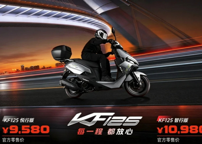 Kymco KF125 Resmi Meluncur, Skutik 125cc Rp37 Jutaan Ini Punya ABS, TCS hingga Dashcam, Siap Tantang Honda 