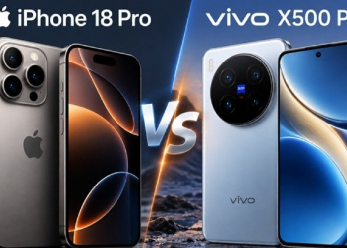 iPhone 18 Pro vs vivo X500 Pro, Duel Flagship 2nm: Layar 144Hz dan Baterai 6.510mAh Jadi Ancaman Apple