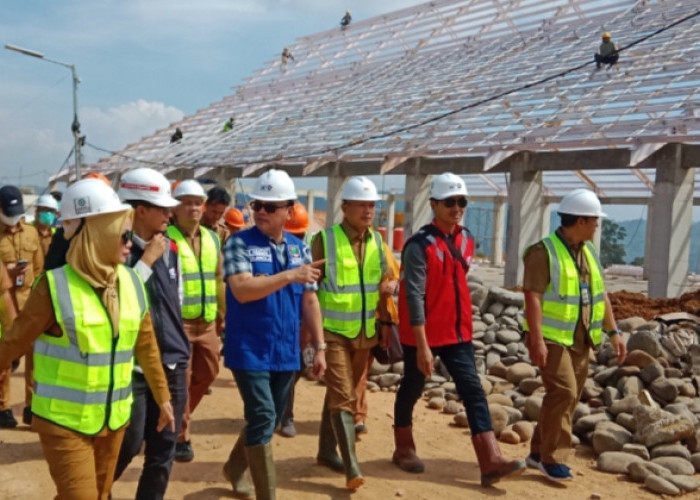 Bupati Joncik Tinjau Sekolah Rakyat Empat Lawang, Progres Pembangunan Capai 73 Persen